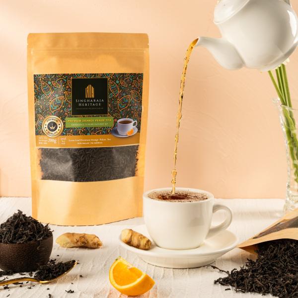 Premium Ceylon Orange Pekoe (OP) Loose Leaf Tea (100g–250g)