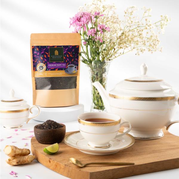 Premium Ceylon FBOPF Loose Leaf Tea – Flowery Broken Orange Pekoe Fannings (100g–500g)