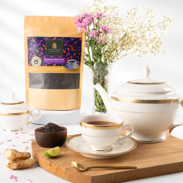 Premium Ceylon FBOPF Loose Leaf Tea – Flowery Broken Orange Pekoe Fannings (100g–500g)
