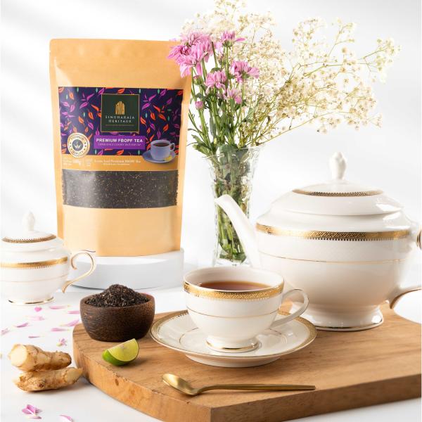 Premium Ceylon FBOPF Loose Leaf Tea – Flowery Broken Orange Pekoe Fannings (100g–500g)