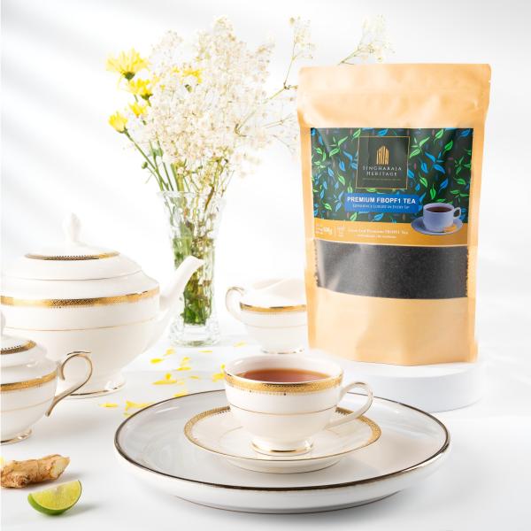 Premium Ceylon FBOPF1 Loose Leaf Tea – Flowery Broken Orange Pekoe Fannings 1 (100g–500g)