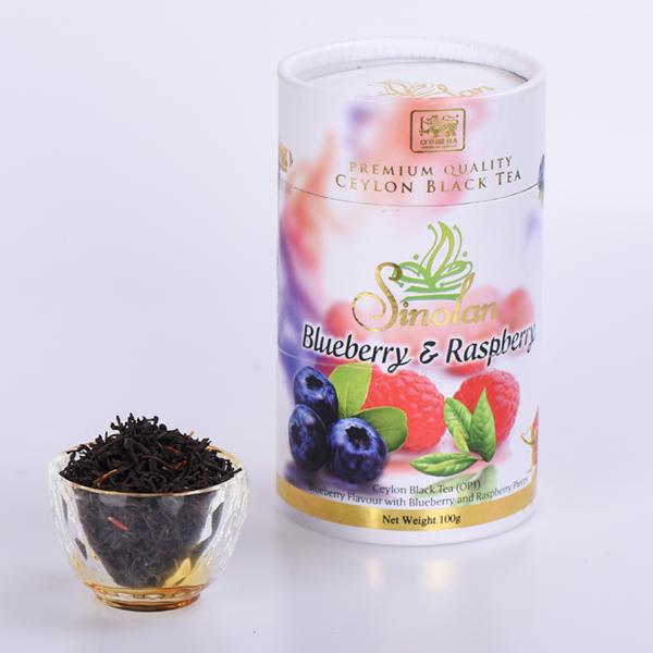 BLUEBERRY AND RASPBERRY TEA COMPOSITE CAN 100g