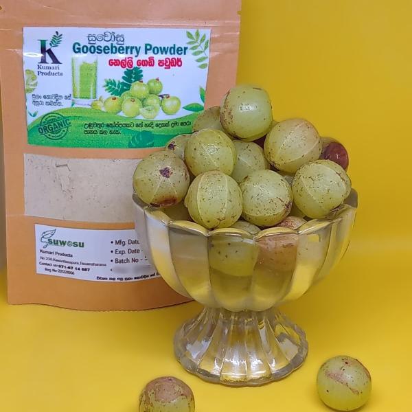 Suwosu 100% Natural Gooseberry Powder – A Refreshing Detox & Age-Defying Drink