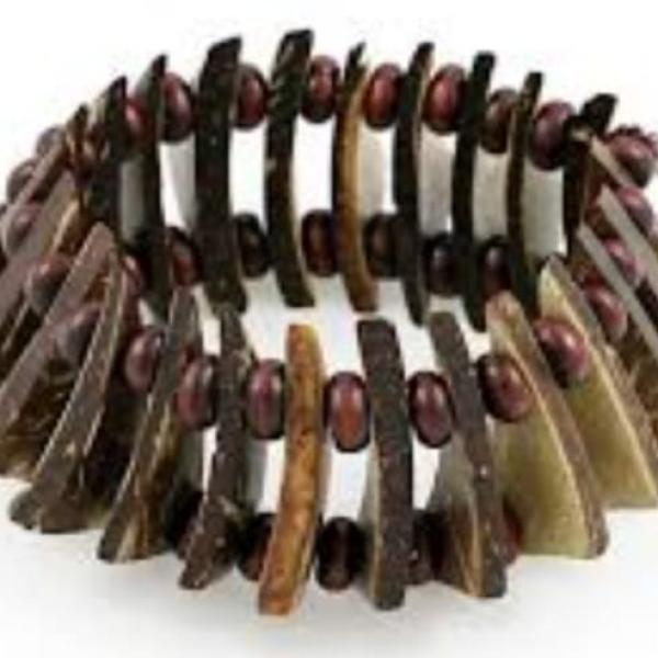 Handcrafted Coconut Shell Bracelet