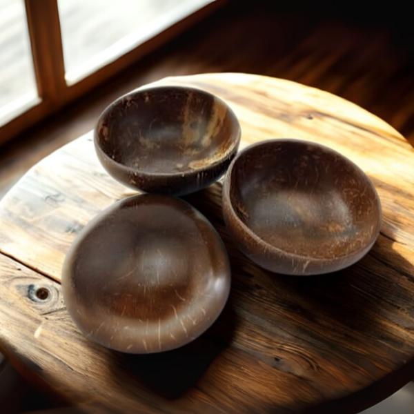 Curry bowls – Made from Natural Coconut Shells