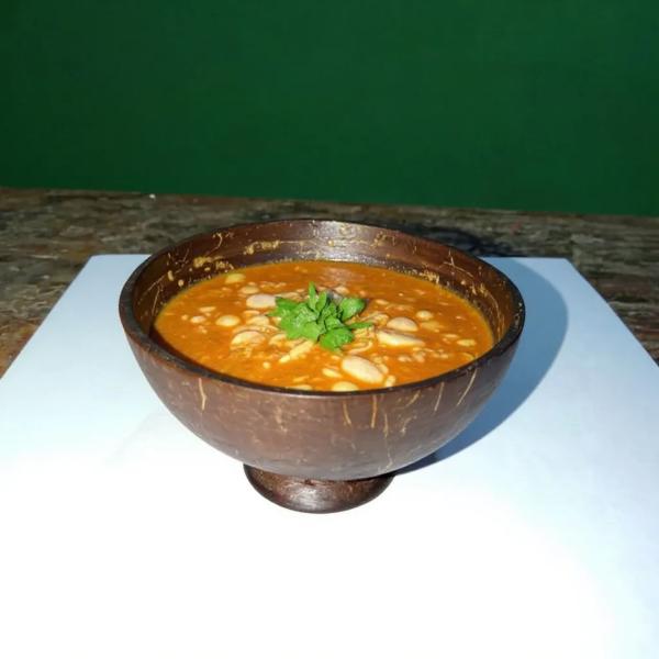 Natural Coconut Shell Standing bowl