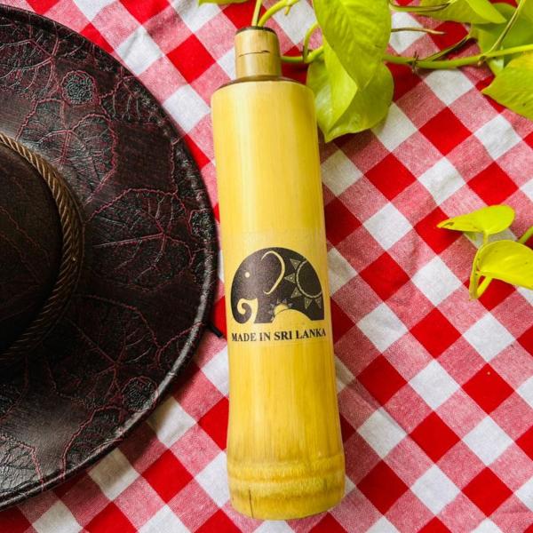 Bamboo Water Bottle – 100% Biodegradable & Custom Logo Available (Up to 1000ml)