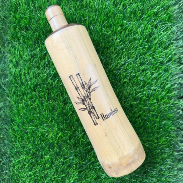 Bamboo Water Bottle – 100% Biodegradable & Custom Logo Available (Up to 1000ml)