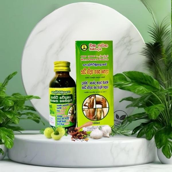 Wana Pawana Handi Vedana Nashaka Thailaya – Natural Ayurvedic Joint Care Oil