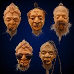 Coconut Husk Face Wall Art – 100% Eco-Friendly Handmade Décor by Wood Carving SL