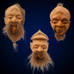 Coconut Husk Face Wall Art – 100% Eco-Friendly Handmade Décor by Wood Carving SL