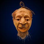 Coconut Husk Face Wall Art – 100% Eco-Friendly Handmade Décor by Wood Carving SL