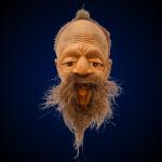 Coconut Husk Face Wall Art – 100% Eco-Friendly Handmade Décor by Wood Carving SL