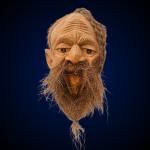 Coconut Husk Face Wall Art – 100% Eco-Friendly Handmade Décor by Wood Carving SL