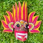 Gini Raksha Handcrafted Sri Lankan Traditional Mask