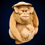 Coconut Husk Monkey – 100% Eco-Friendly Handmade Home Decor