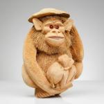 Coconut Husk Monkey – 100% Eco-Friendly Handmade Home Decor