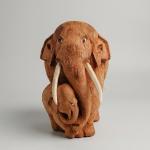 Coconut Husk Elephant – Handcrafted Eco-Friendly Home Decoration