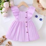 Princess Style Cotton Frock for Baby Girls